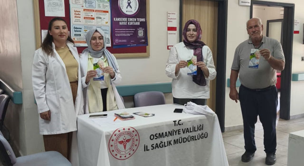 Osmaniye’de Prostat Kanseri Farkındalık Çalışması Gerçekleştirildi