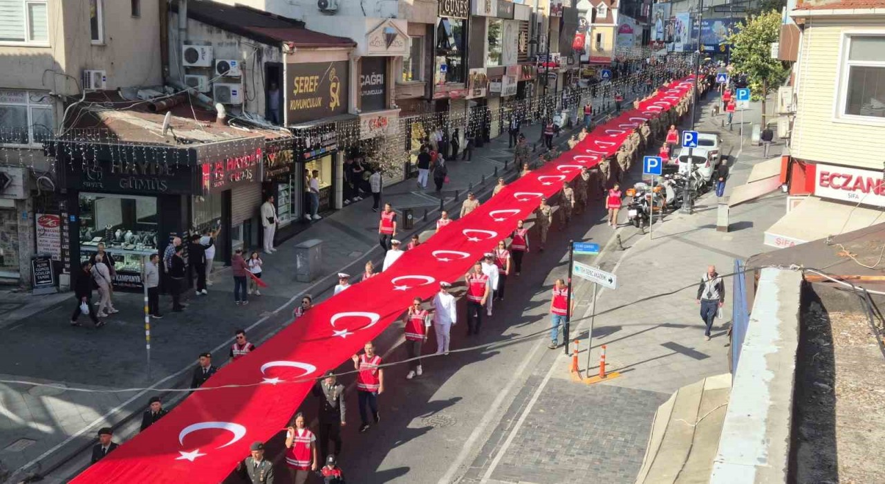 Tekirdağ'da Gaziler Günü'nde anlamlı yürüyüş