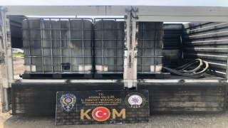 Adana’da 3 bin 300 litre kaçak akaryakıt ele geçirildi