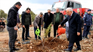 Erdemli’de şehitler anısına fidan dikildi