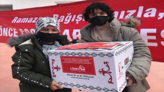 LÖSEV Antalya’daki 150 aileye et ve et ürünleri dağıtımı yaptı