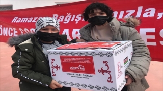 LÖSEV Antalya’daki 150 aileye et ve et ürünleri dağıtımı yaptı