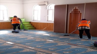Gülnar’da camiler ramazana hazırlanıyor