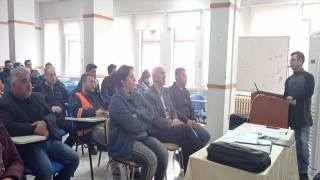 İslahiye’de orman yangınlarıyla mücadele gönüllerine eğitim verildi