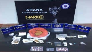 Adana’da uyuşturucu operasyonlarında yakalanan 22 zanlı tutuklandı