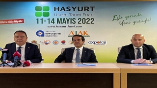 Antalya’da düzenlenen 25. Hasyurt Tarım Fuarı 11 Mayıs’ta açılacak