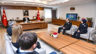 Adana Valisi Süleyman Elban’a, İl Emniyet Müdürü İnci’den ziyaret