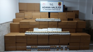 Adana’da 1 milyon 400 bin makaron ele geçirildi