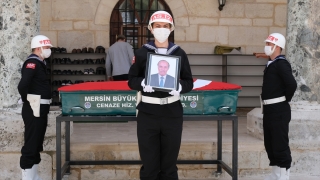 Mersin’de hayatını kaybeden Kıbrıs gazisinin cenazesi toprağa verildi