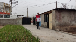 Türk Kızılay Kahramanmaraş’ta gıda kolisi dağıttı