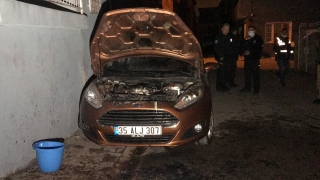 Adana’da otomobil kundaklandı