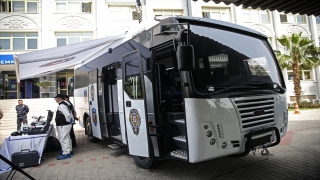 Mobil kriminal polis laboratuvarı ”Kıraç”, Mersin polisine teslim edildi