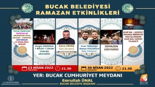 Bucak Belediyesinden ramazan şenlikleri