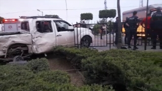 Mersin’de 2 kamyonetin çarpıştığı kazada bir kişi öldü