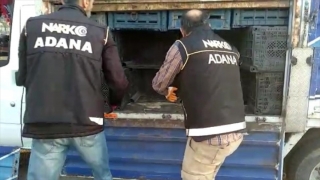 Adana’da kamyonette 113 kilo 900 gram esrar ele geçirildi