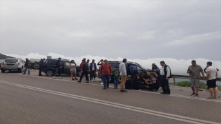 Antalya’daki trafik kazasında 4 kişi yaralandı