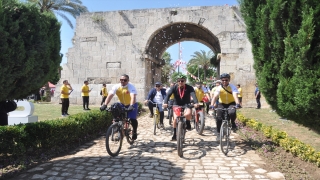 Mersin’de Kleopatra Bisiklet Festivali başladı