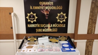 Osmaniye’de uyuşturucu operasyonunda 4 zanlı yakalandı