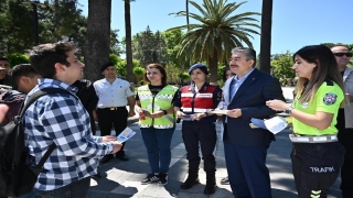 Adana ve çevre illerde ”Yayalar için 5 adımda güvenli trafik” uygulaması yapıldı