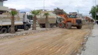 Araban’da bozulan yollarda yapım çalışması başlatıldı