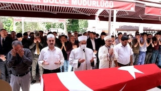 Konya’daki kazada yaşamını yitiren savcının cenazesi Mersin’de toprağa verildi
