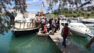 Adana’da şehit yakınları ve gaziler için tekne turu düzenlendi