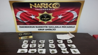 İskenderun’da uyuşturucu operasyonunda bir şüpheli tutuklandı