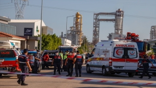 Antalya’da gübre fabrikasında gaz sızıntısından etkilenenler hastaneye kaldırıldı