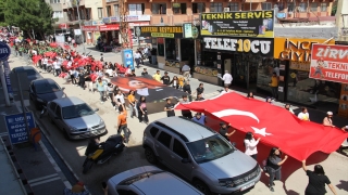 Kırıkhan’da Atatürk’ü Anma ve Saygı Yürüyüşü yapıldı