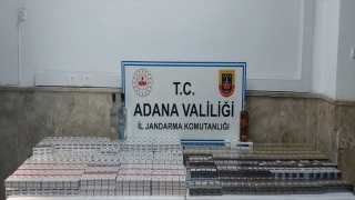 Adana’da kaçak 1590 paket sigara ele geçirildi
