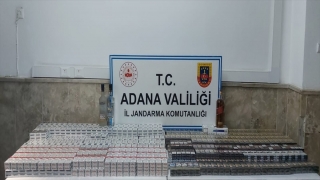 Adana’da kaçak 1590 paket sigara ele geçirildi