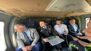 Kahramanmaraş’ta helikopter destekli trafik denetimi