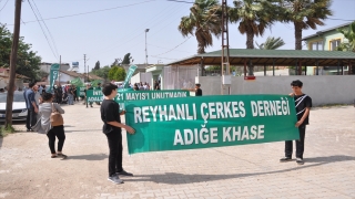 Çerkes Sürgünü’nde yaşamını yitirenler Hatay’da anıldı