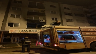 Adana’da evde çıkan yangın hasara neden oldu