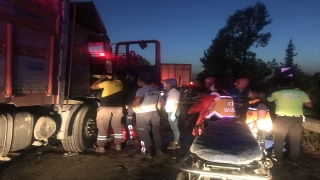 Antalya’da zincirleme trafik kazasında 1 kişi yaralandı