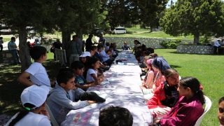 Burdur’da ortaokul öğrencileri piknikte buluştu