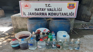 Hatay’da 260 litre kaçak ve sahte alkol ele geçirildi