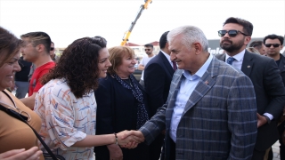 AK Parti Genel Başkanvekili Yıldırım, Kaş Belediyesi Yağlı Pehlivan Güreşlerine katıldı: