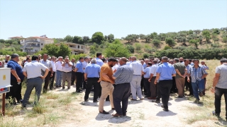 Altınözü’nde yapılacak atık su arıtma tesisine vatandaşlar tepki gösterdi