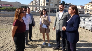 AK Parti Milletvekili Çelik, Antakya Millet Bahçesi çalışmalarını inceledi