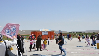 Kahramanmaraş’ta okul öncesi öğrencileri uçurtma şenliğinde buluştu