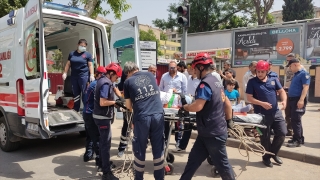 Kahramanmaraş’ta inşaat temeline düşen yapı denetim görevlisi yaralandı