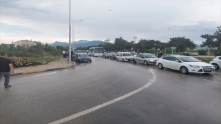 Isparta’da zincirleme trafik kazasında 1 kişi yaralandı