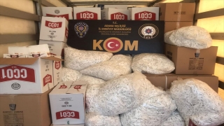 Adana’da 20 milyon 503 bin makaron ele geçirildi