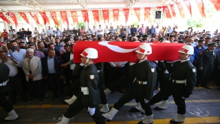 Şehit Piyade Uzman Onbaşı Mehmet Ali Çap, memleketi Gaziantep’te son yolculuğuna uğurlandı