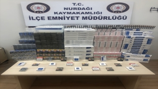 Gaziantep’te 7 bin 870 paket kaçak sigara ele geçirildi