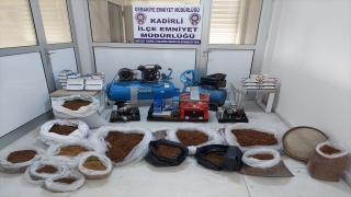 Osmaniye’de 5 bin 800 makaron ele geçirildi