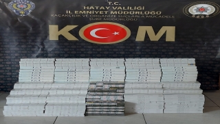 Hatay’da 3 bin 540 paket kaçak sigara ele geçirildi
