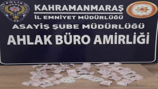 Kahramanmaraş’ta kumar oynayan 4 kişiye 7 bin 276 lira ceza verildi