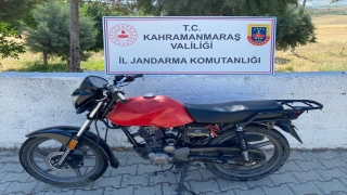 Kahramanmaraş’ta çalıntı motosiklet yakalandı